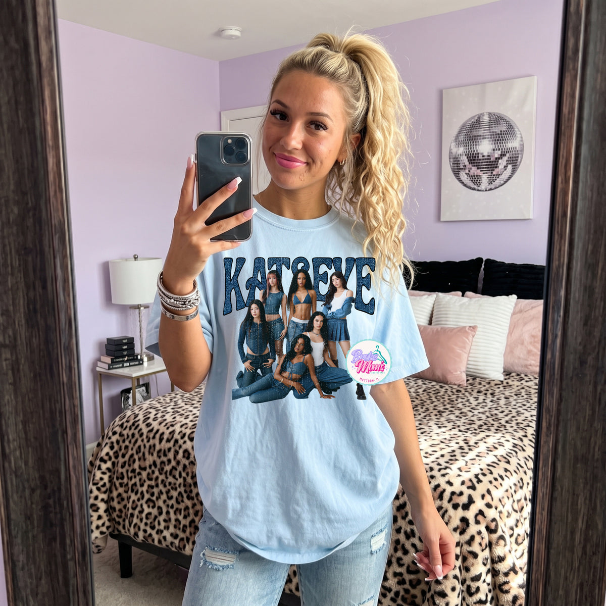 Kat Oversized Band Tee