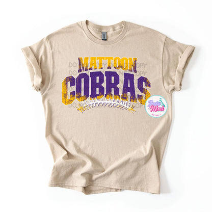 Gildan Mattoon Cobras Homerun Tee/Sweatshirt