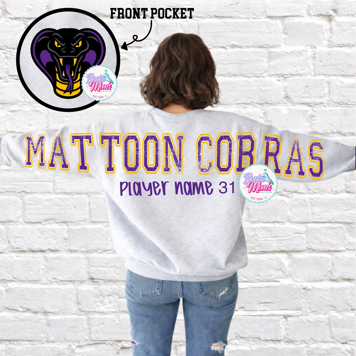 The Signature Spirit Sweatshirt - Mattoon Cobras