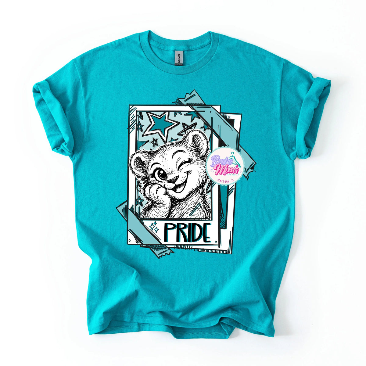 Cutie Patootie Pride Softball Tee