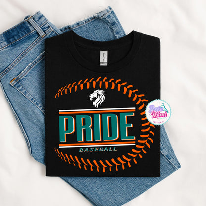 Pride Baseball Side Seam Logo Tee