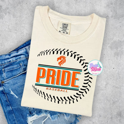 Pride Baseball Side Seam Logo Tee