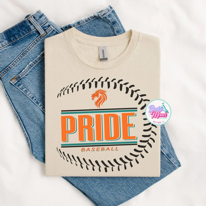 Pride Baseball Side Seam Logo Tee