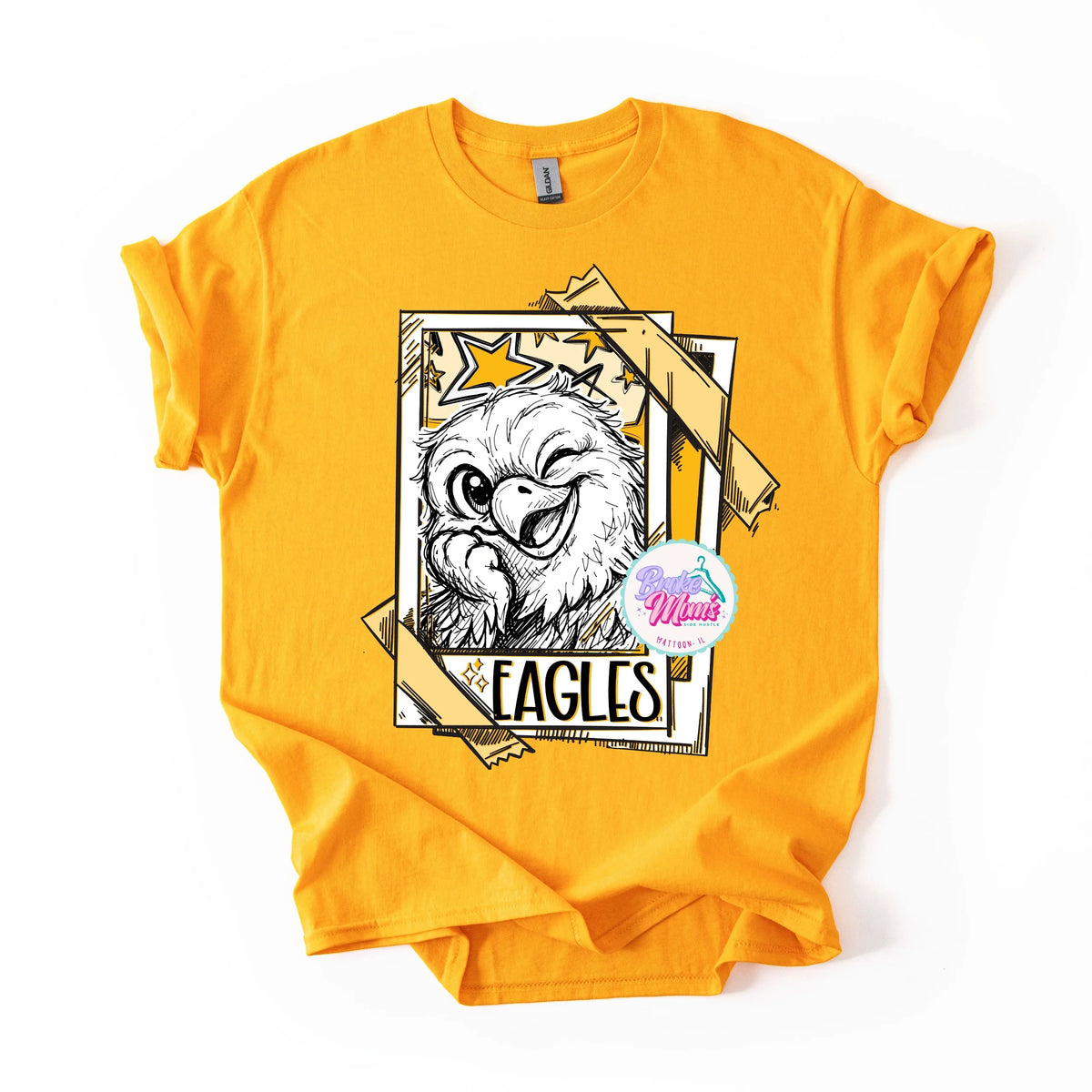 Cutie Patootie Eagles Tee