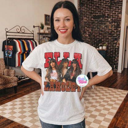 Ella Oversized Band Tee