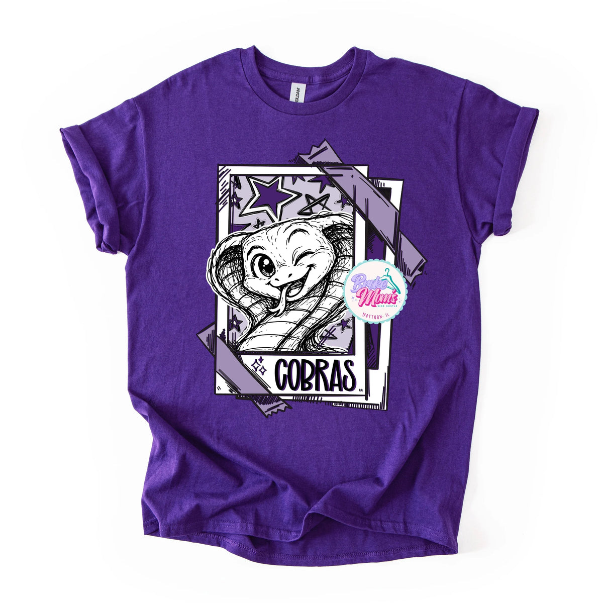 Cutie Patootie Cobras Tee