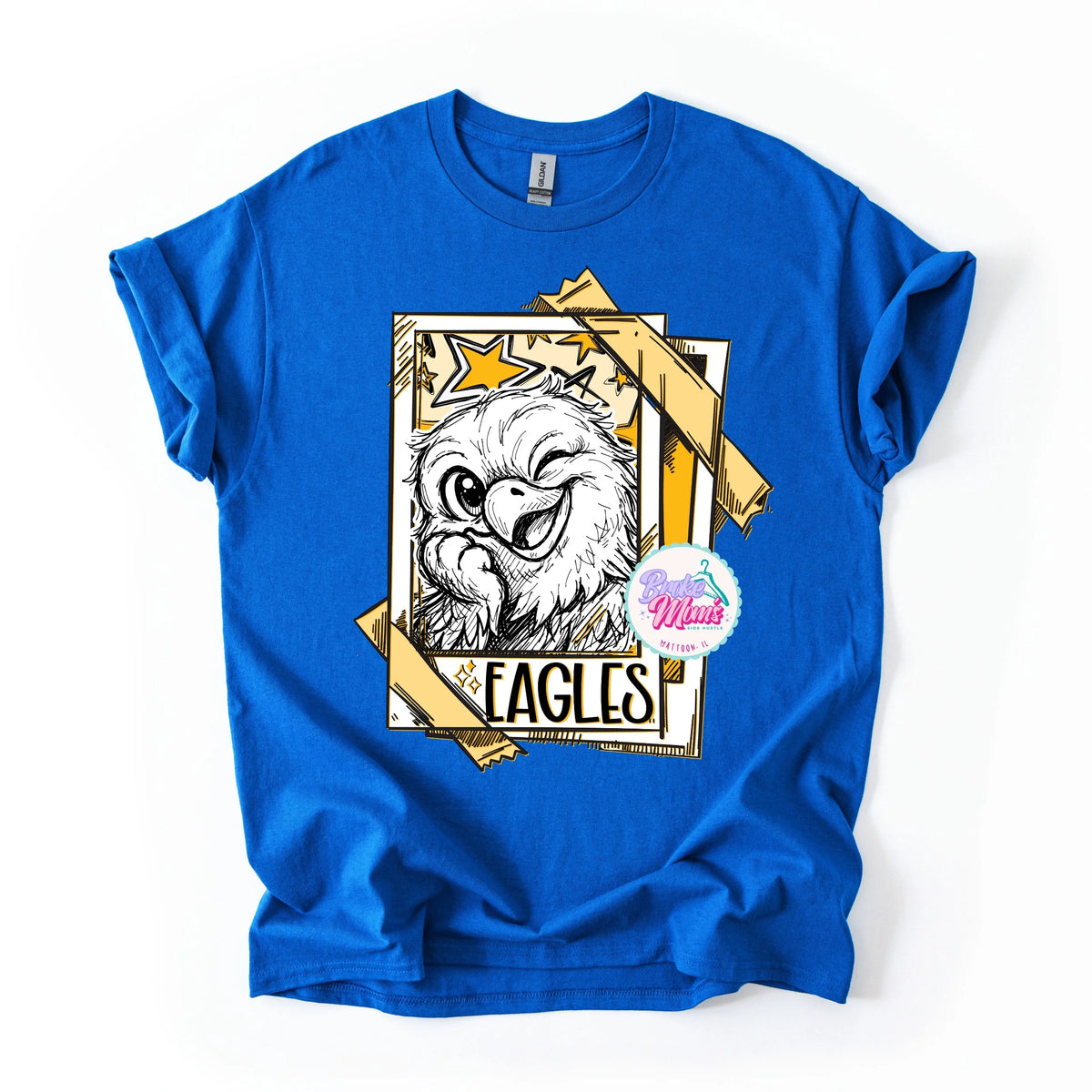 Cutie Patootie Eagles Tee