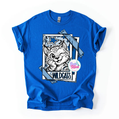 Cutie Patootie Wildcats Tee