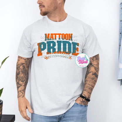 Mattoon Pride Homerun Mens Tee/Sweatshirt