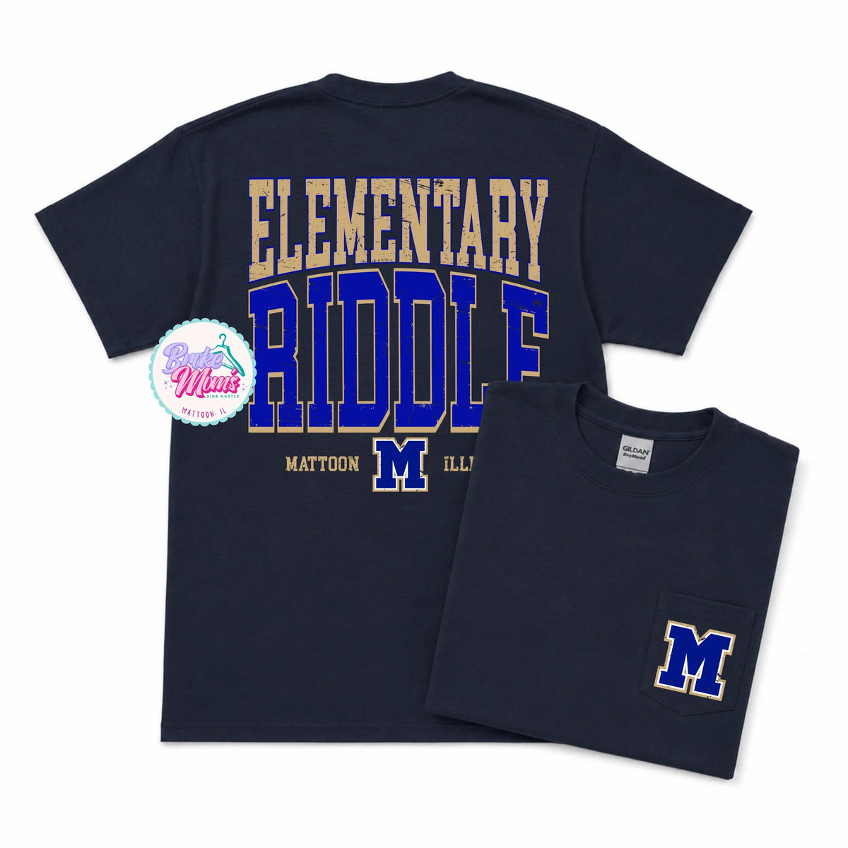 Home Team Pocket Tee | Riddle Elementary