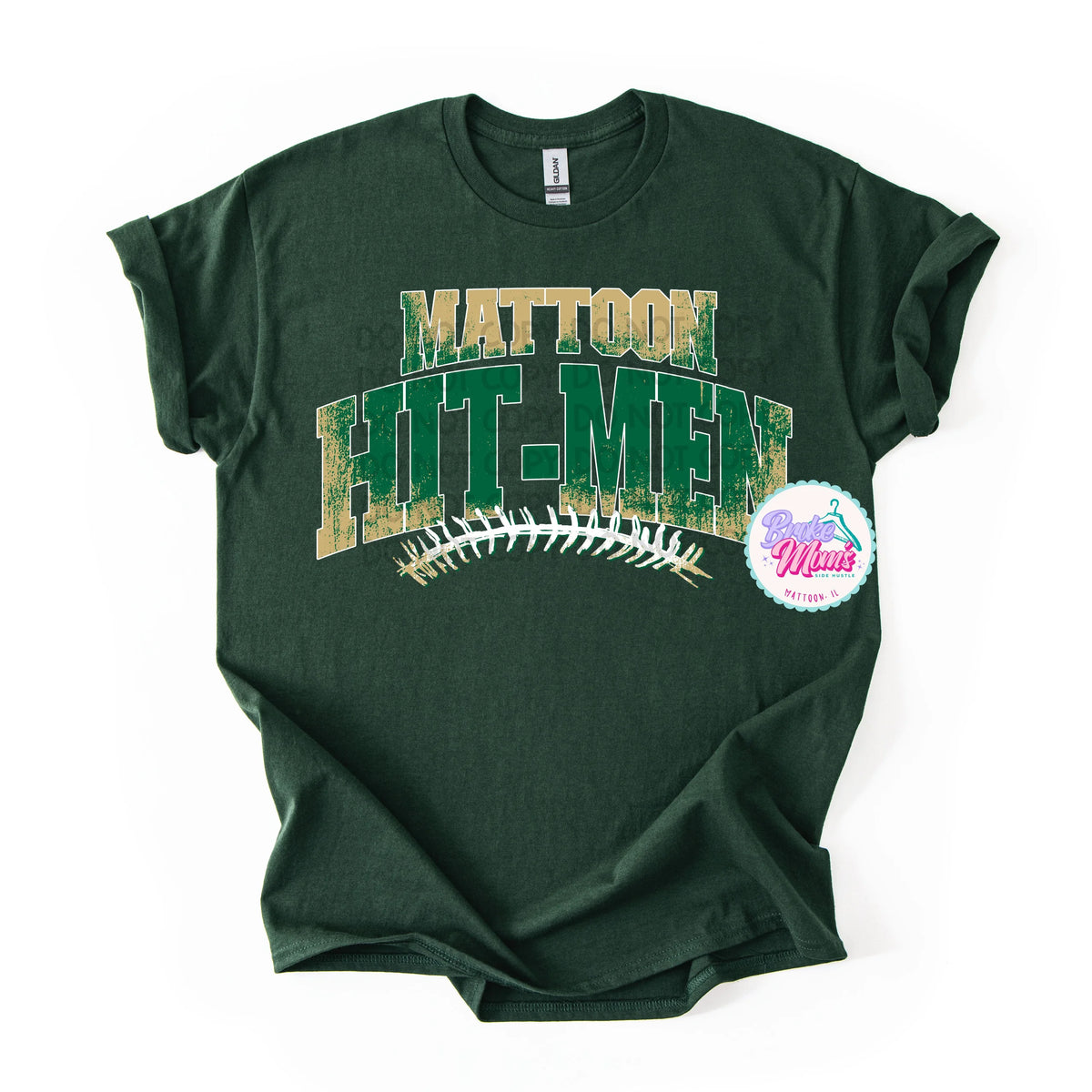 Gildan Mattoon Hit-Men Homerun Tee/Sweatshirt