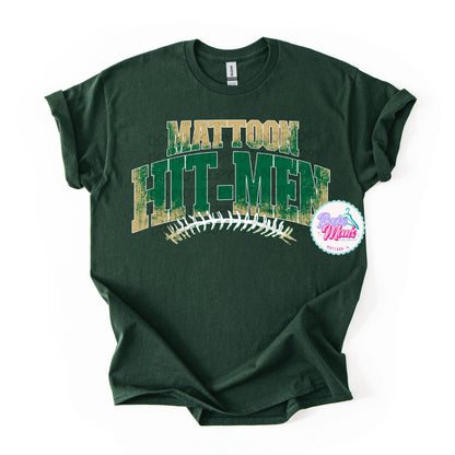 Gildan Mattoon Hit-Men Homerun Tee/Sweatshirt