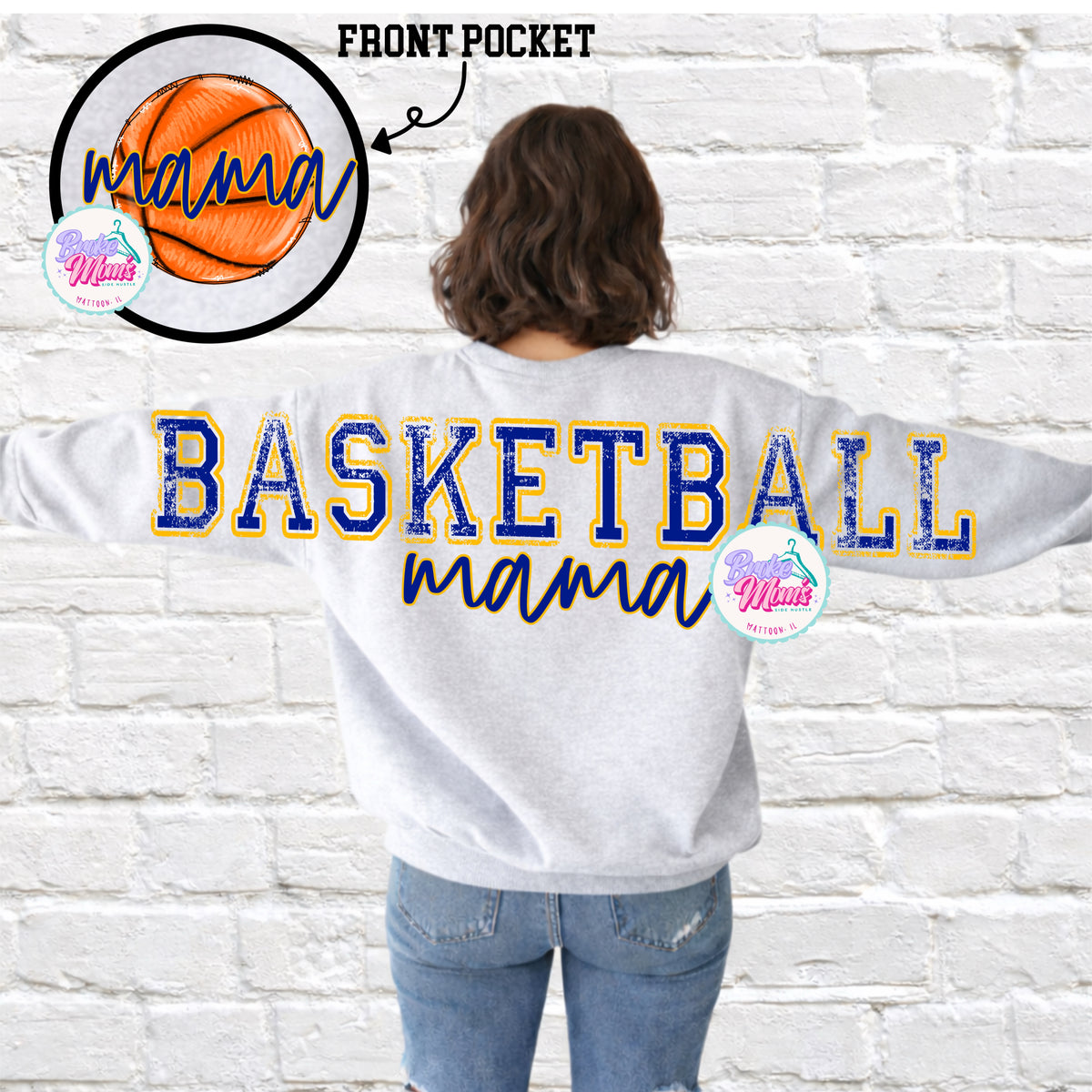 The Signature Spirit Sweatshirt - Basketball Mama