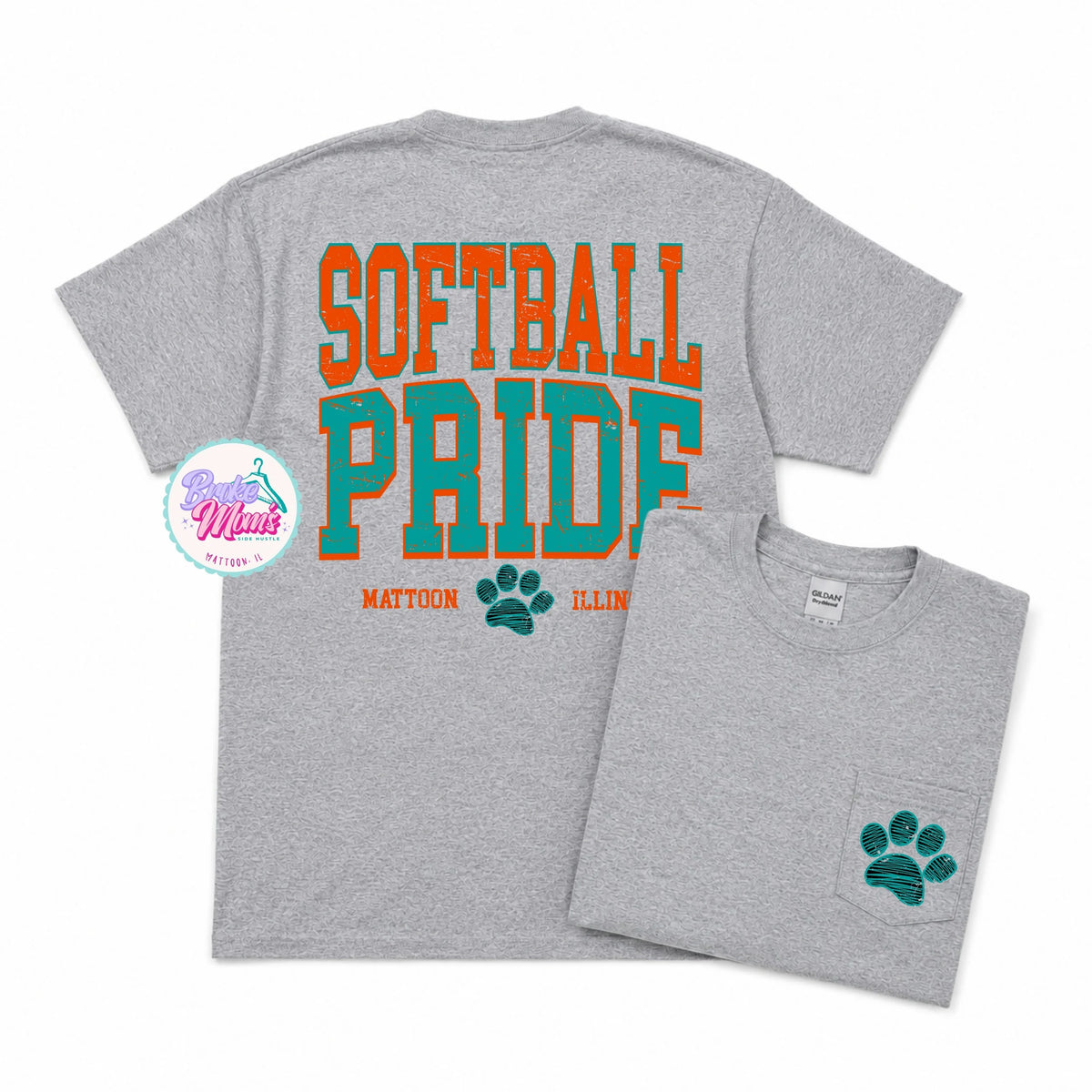 Home Team Pocket Tee | Pride Softball