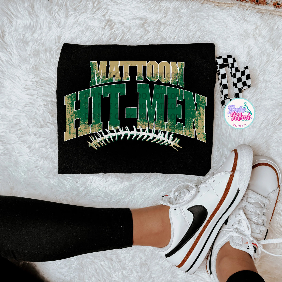 Gildan Mattoon Hit-Men Homerun Tee/Sweatshirt