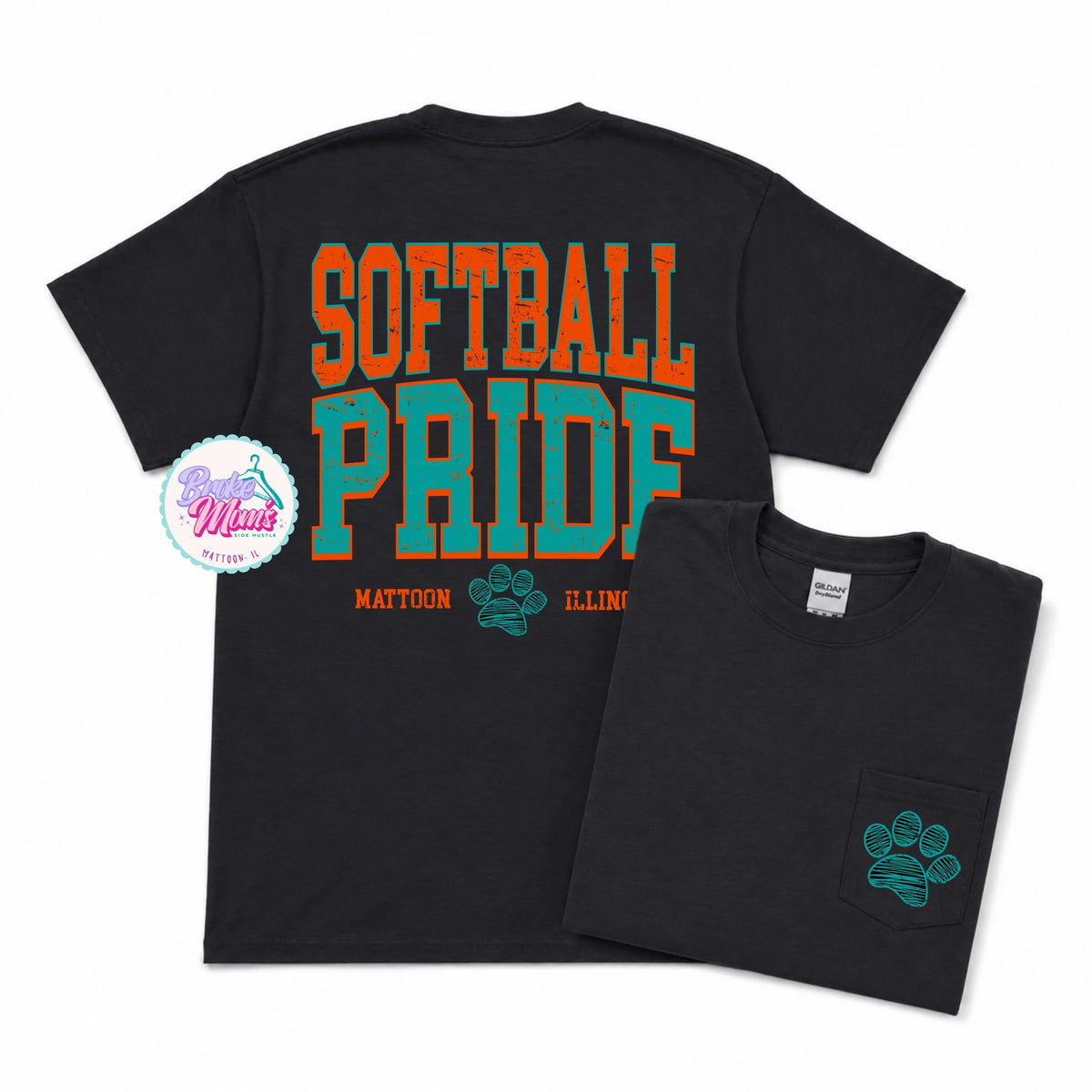 Home Team Pocket Tee | Pride Softball
