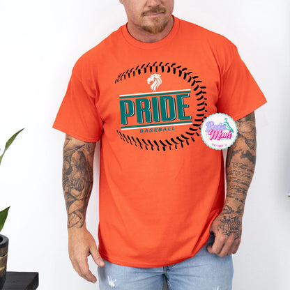 Men's Pride Baseball Side Seam Logo Tee
