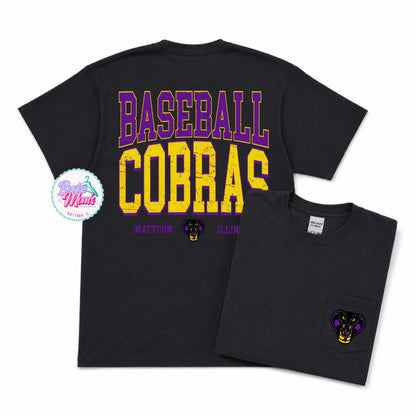 Home Team Pocket Tee | Cobras Baseball