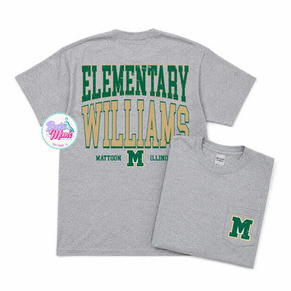 Home Team Pocket Tee | Williams Elementary