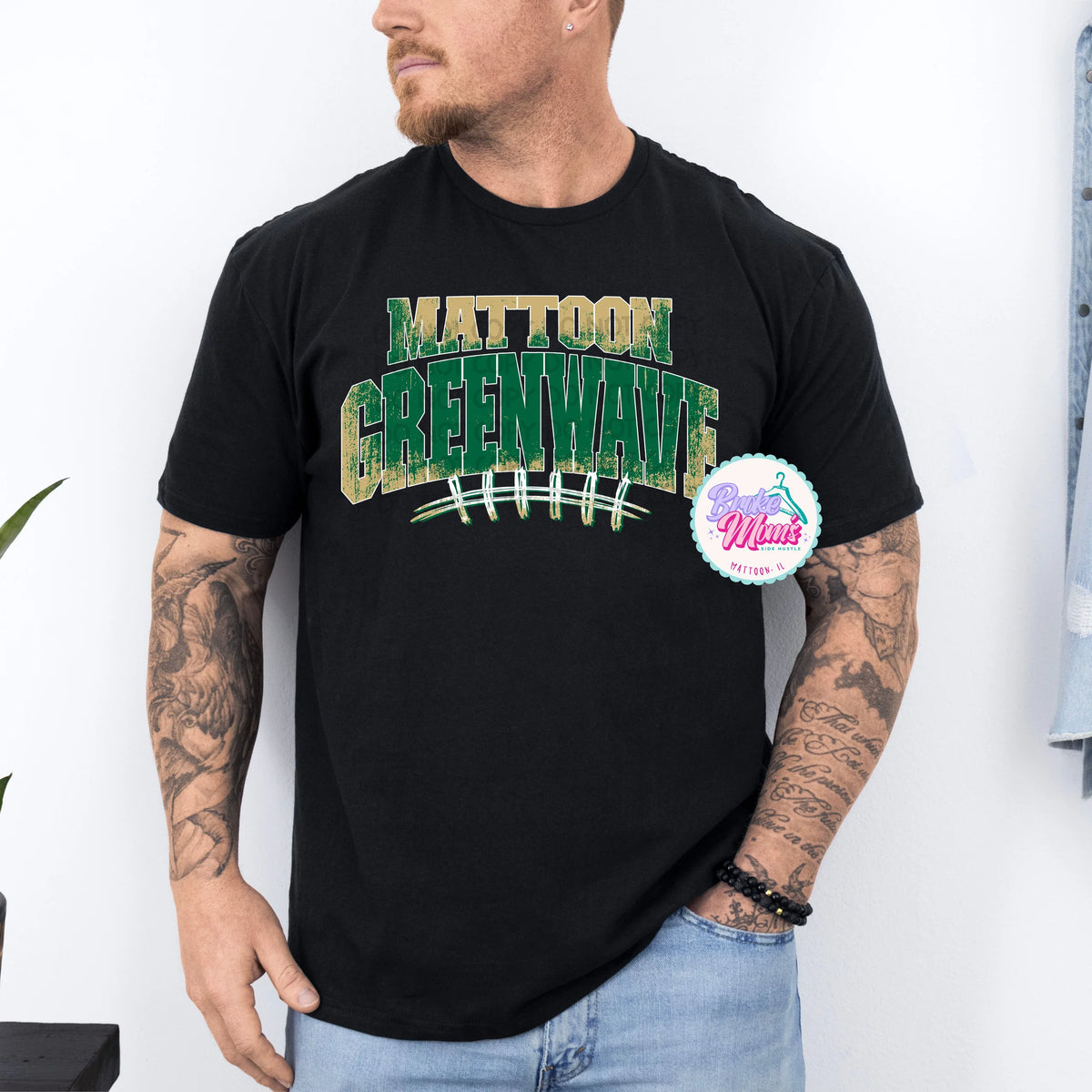 Greenwave Touchdown Mens Tee/Sweatshirt