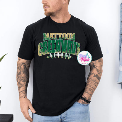 Greenwave Touchdown Mens Tee/Sweatshirt