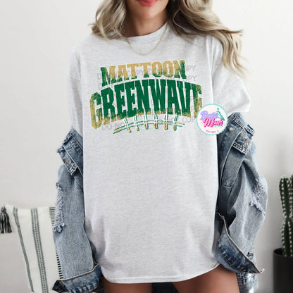 Greenwave Touchdown Tee/Sweatshirt