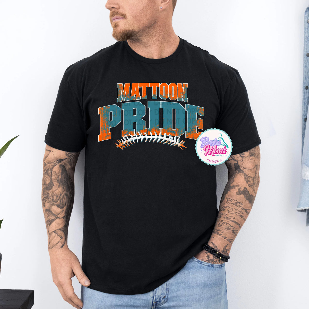 Mattoon Pride Homerun Mens Tee/Sweatshirt