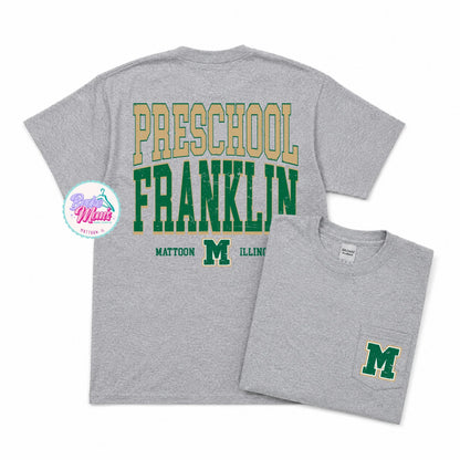 Home Team Pocket Tee | Franklin Preschool