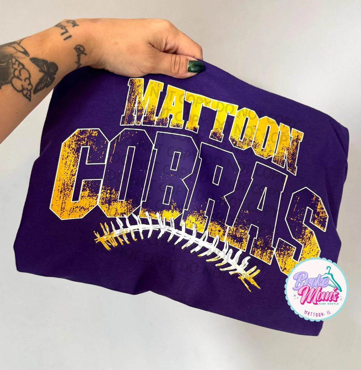 Gildan Mattoon Cobras Homerun Tee/Sweatshirt