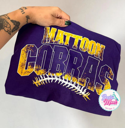 Gildan Mattoon Cobras Homerun Tee/Sweatshirt