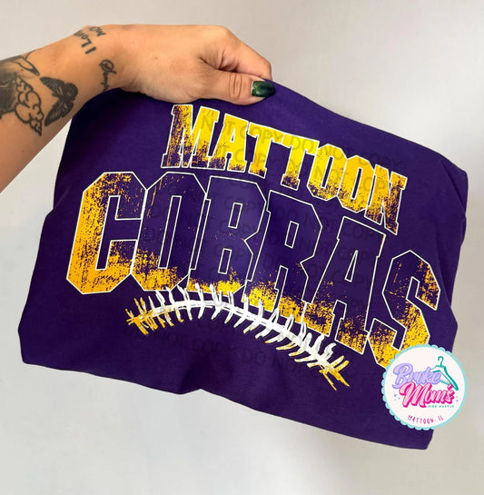 Gildan Mattoon Cobras Homerun Tee/Sweatshirt
