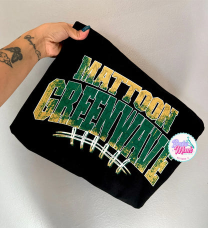 Greenwave Touchdown Tee/Sweatshirt